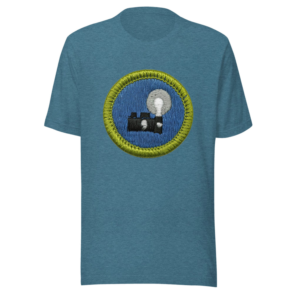 Photography patch — Unisex / Heather Deep Teal