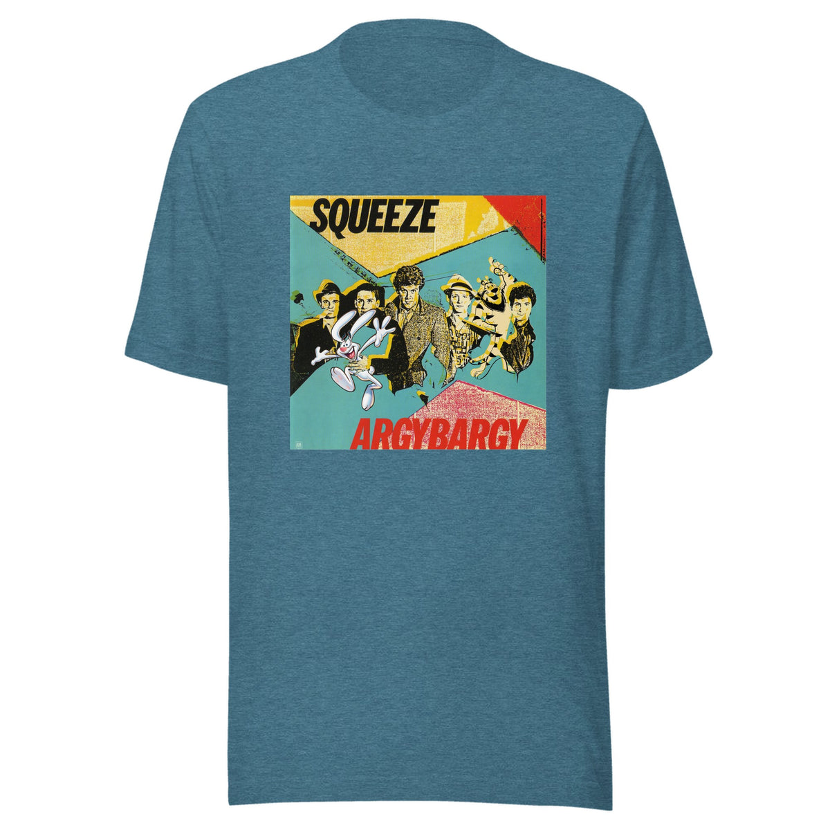 Squeeze the Silly Rabbit, ARGYBARGY — Unisex / Heather Deep Teal