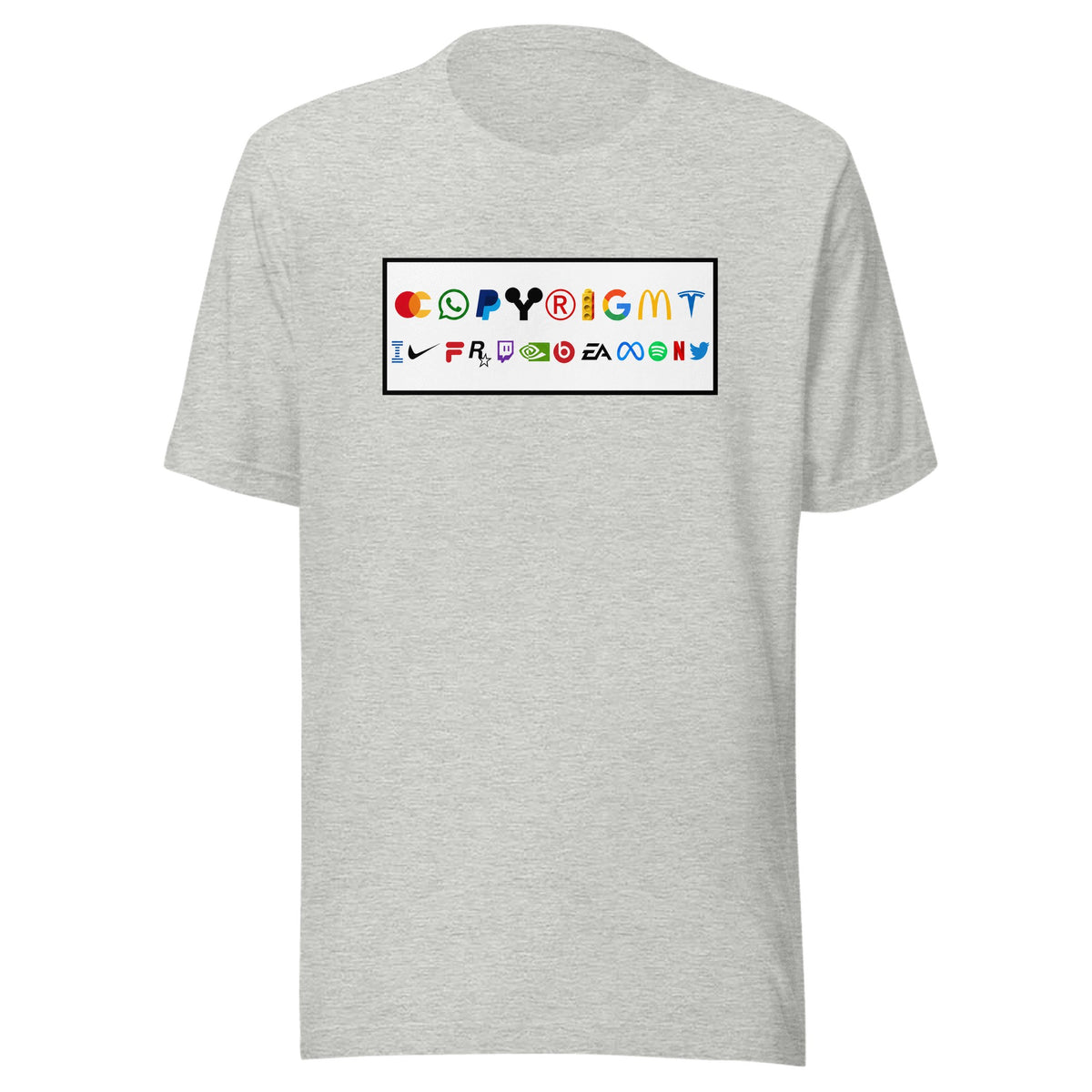 Copyright infringement (deluxe) — Unisex / Athletic Heather