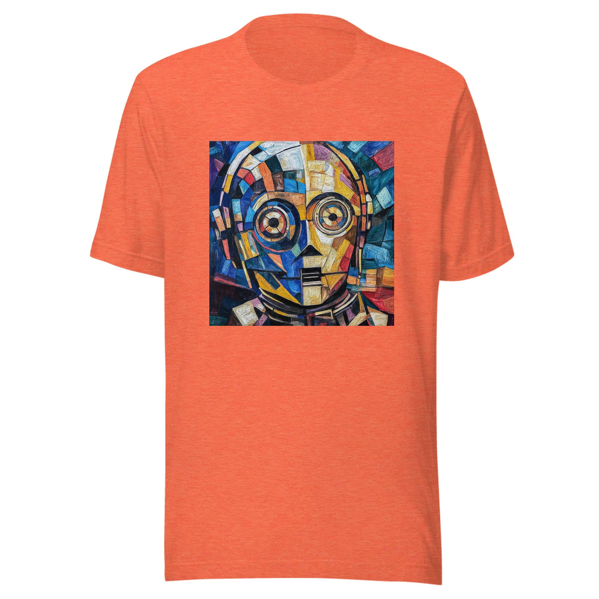 Cube-3P0 — Unisex / Heather Orange
