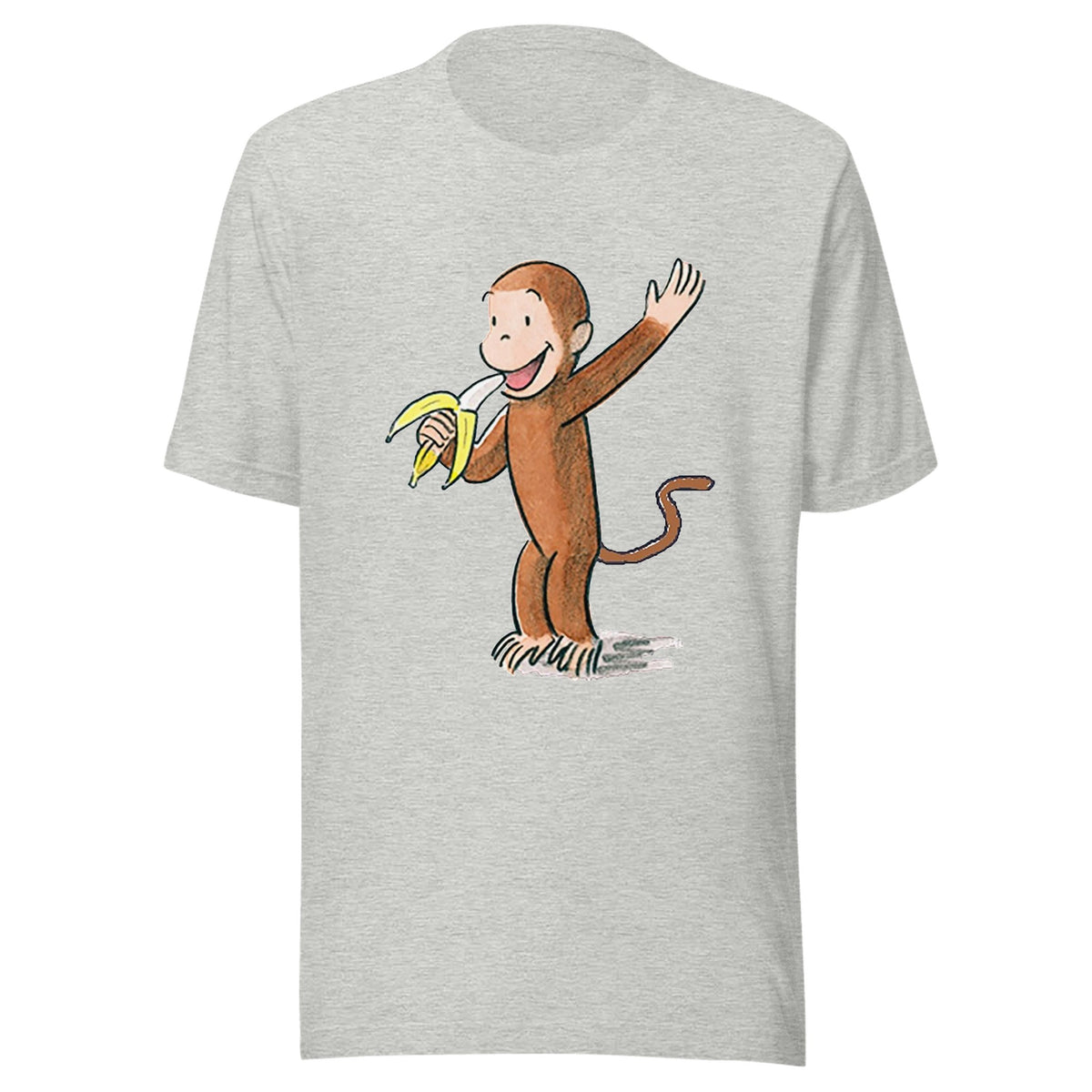 Curious George Tail — Unisex / Athletic Heather