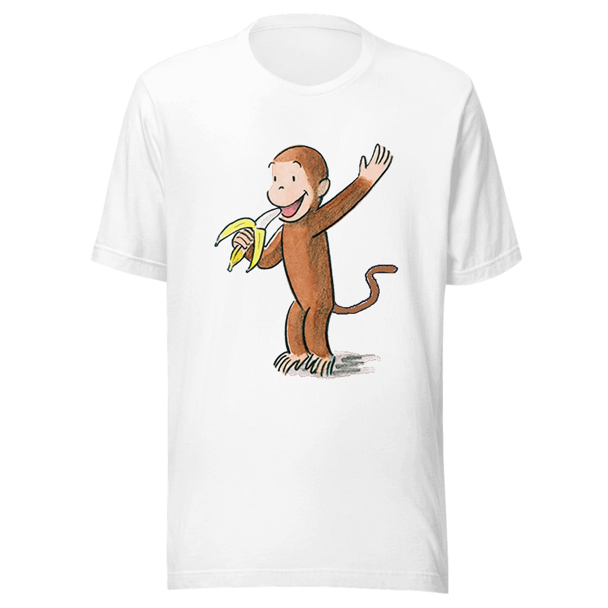 Curious George Tail — Unisex / White