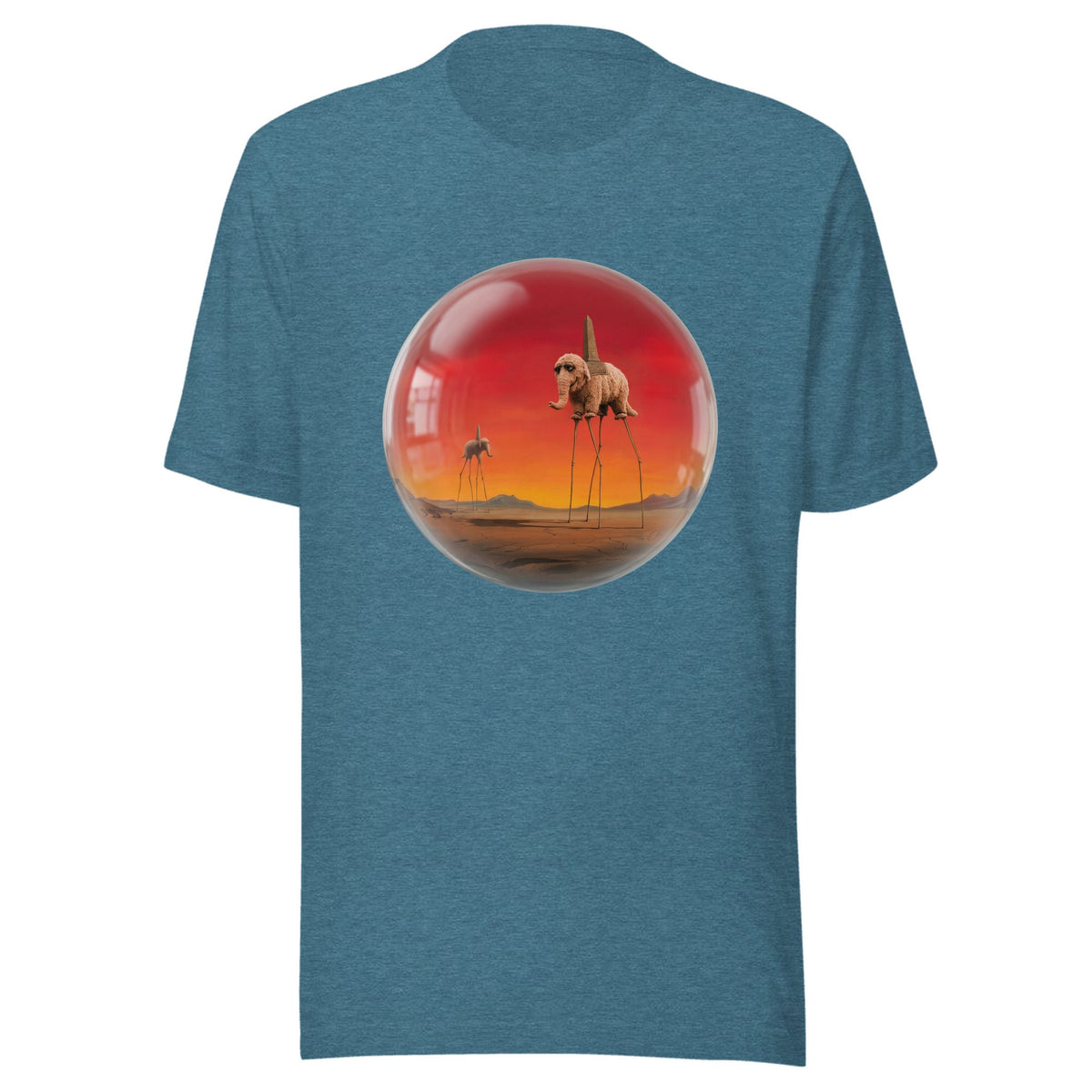 Snuphy, Dalí, Stilts — Unisex / Heather Deep Teal