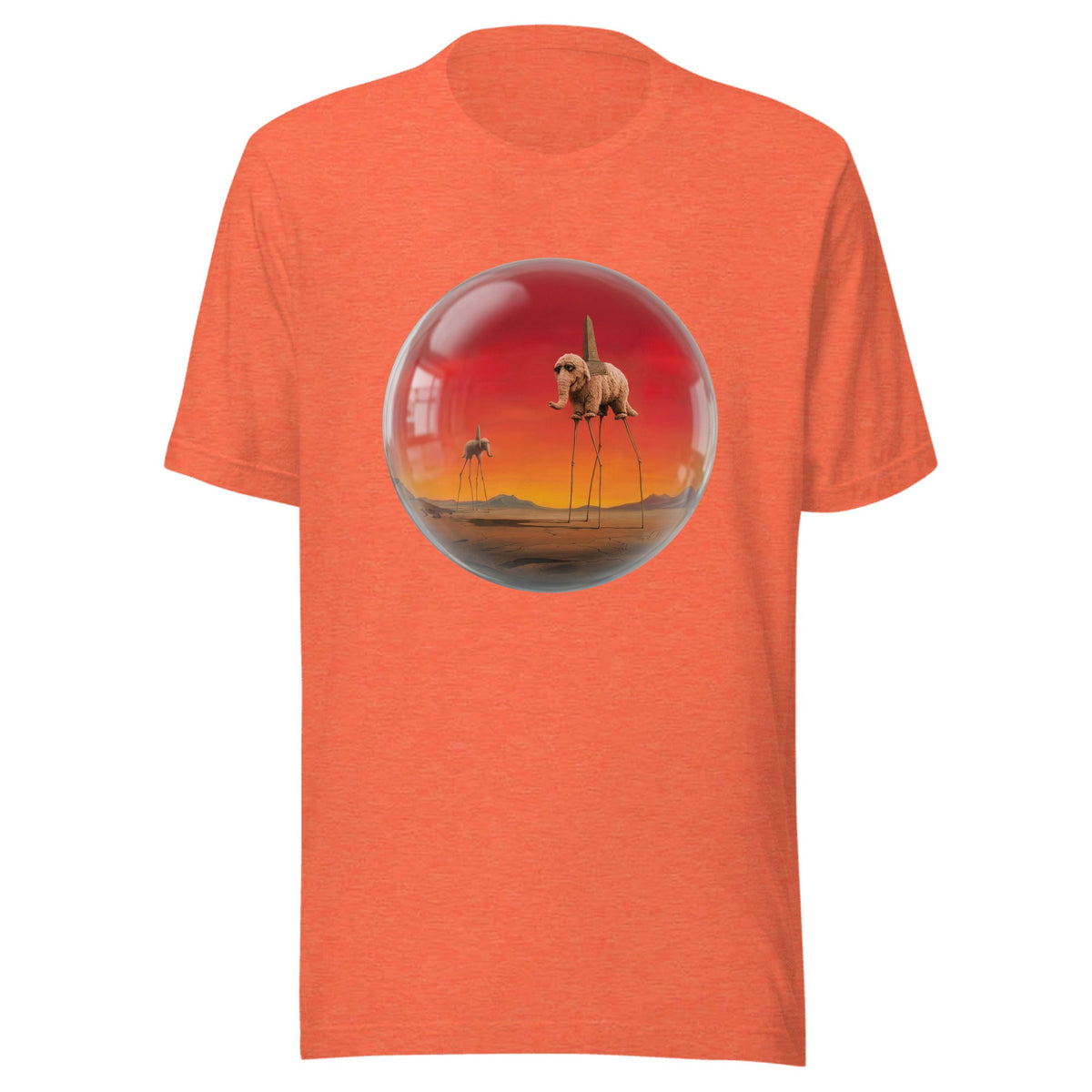 Snuphy, Dalí, Stilts — Unisex / Heather Orange