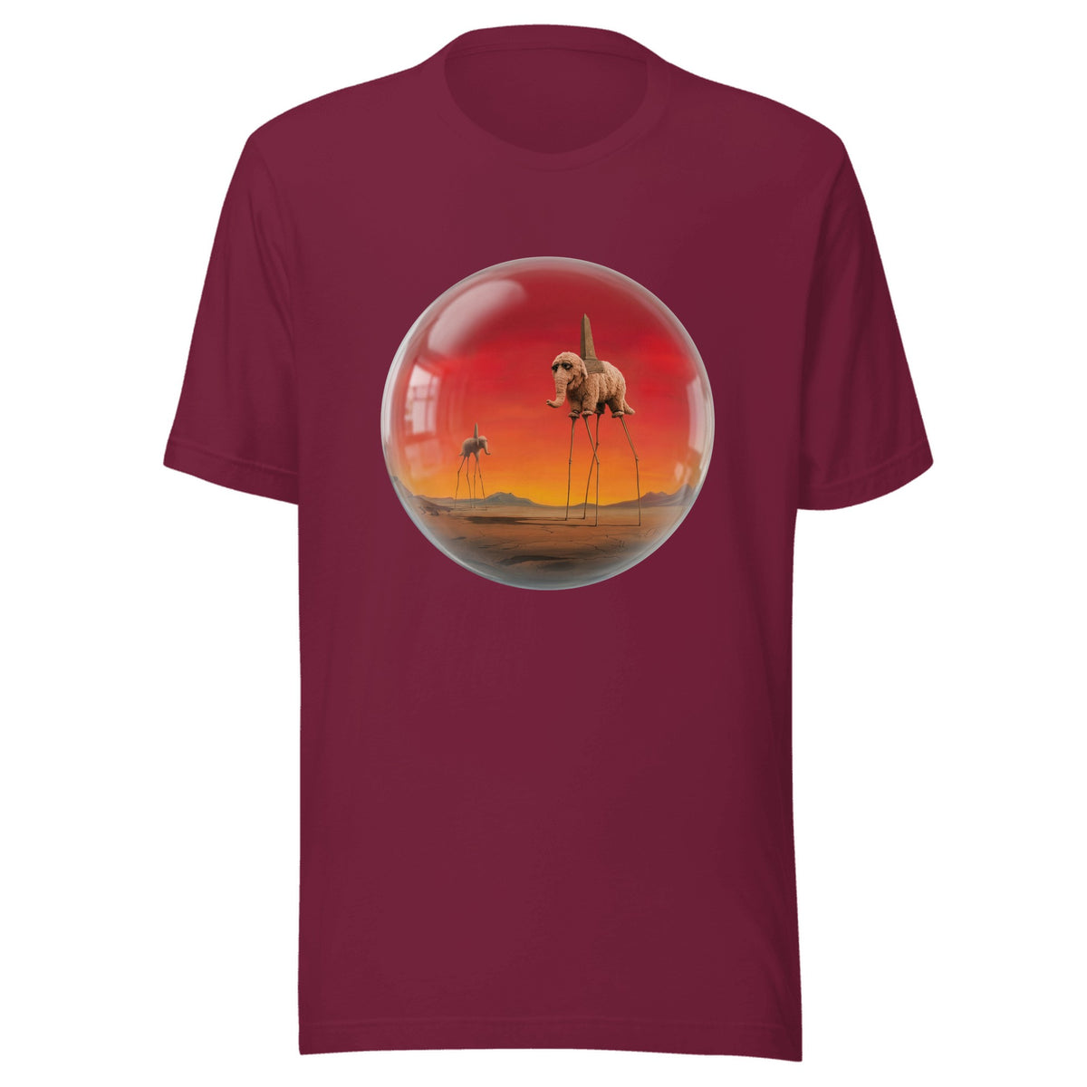 Snuphy, Dalí, Stilts — Unisex / Maroon