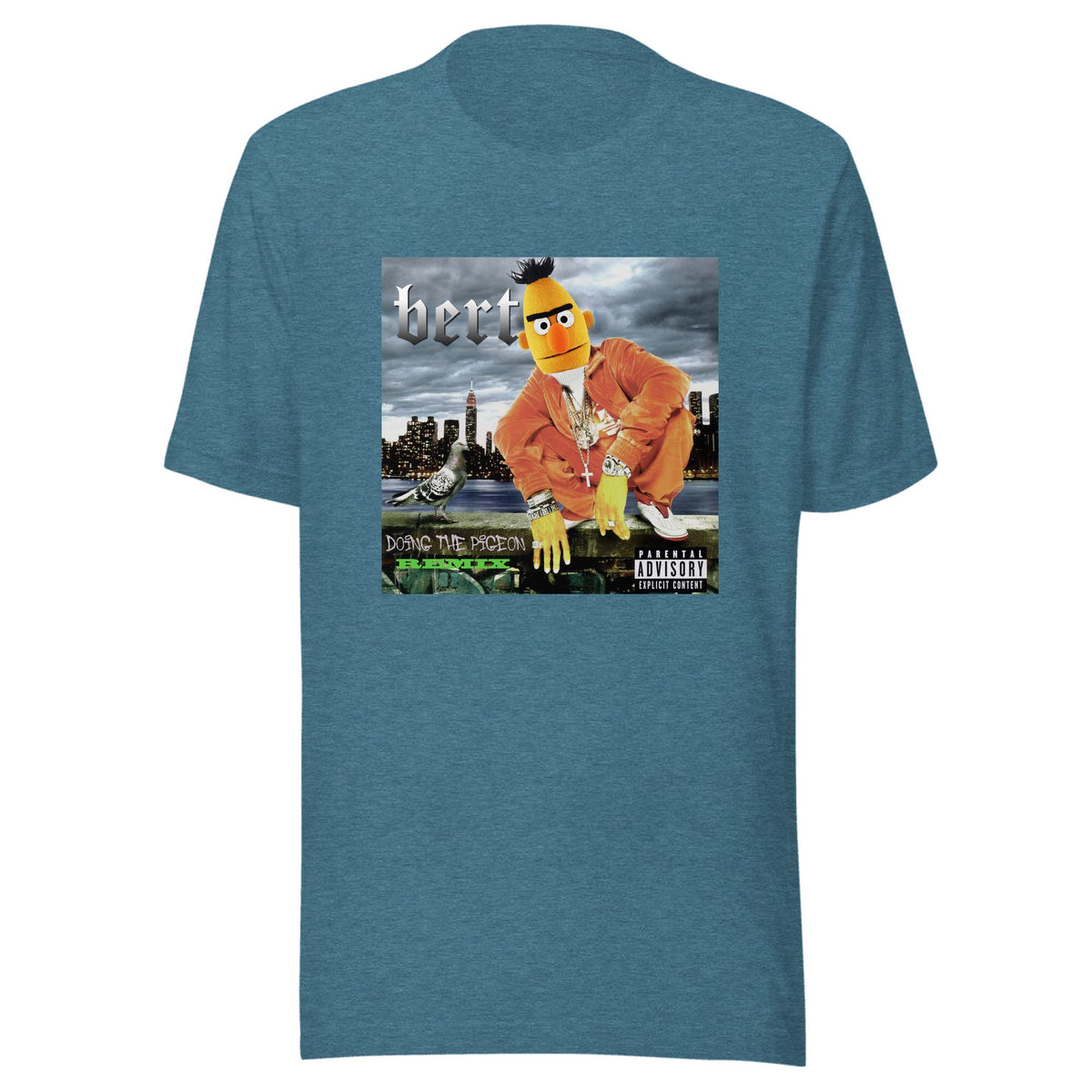 Doing the Pigeon (Remix) — Unisex / Heather Deep Teal