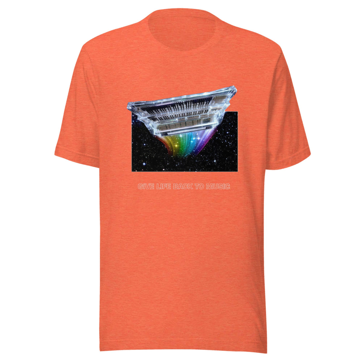 Give Life Back to Music — Unisex / Heather Orange
