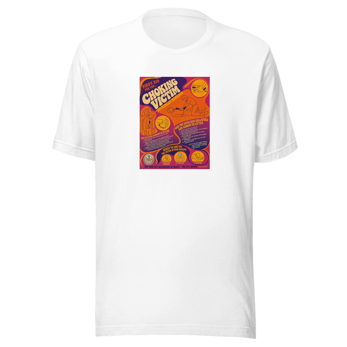 First Aid for the Choking Victim — Unisex / White