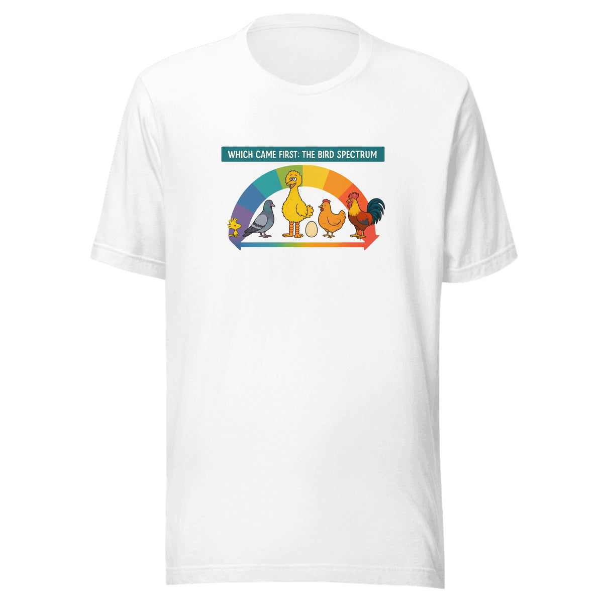 Which Came First: The Bird Spectrum — Unisex / White