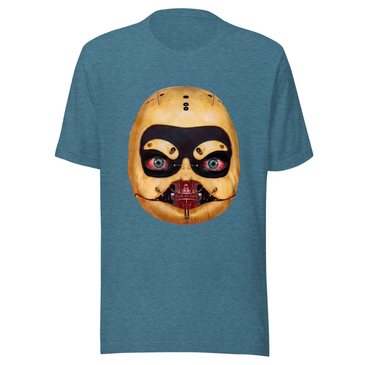 Daft Punk Skinless Bear — Unisex / Heather Deep Teal