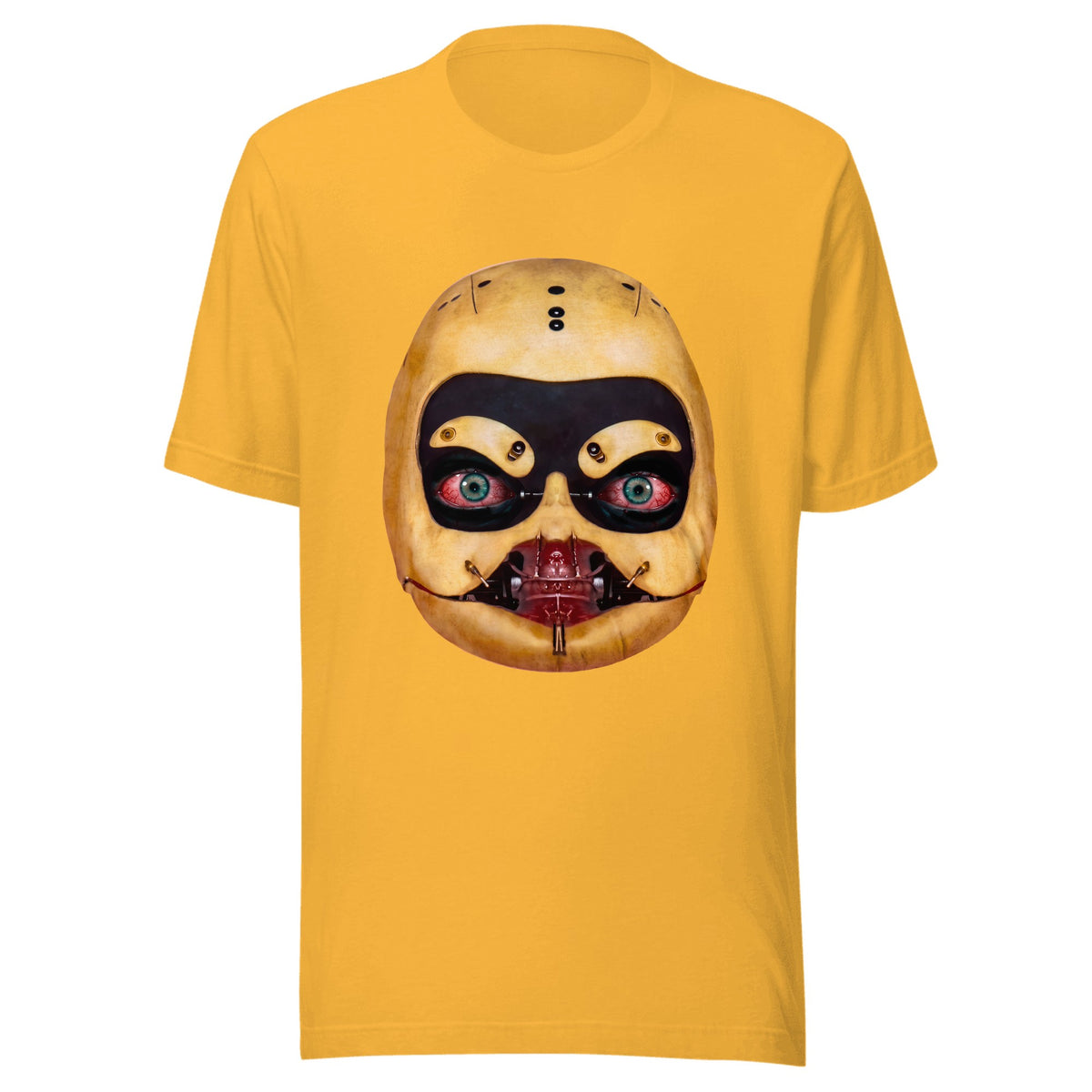 Daft Punk Skinless Bear — Unisex / Heather Yellow Gold