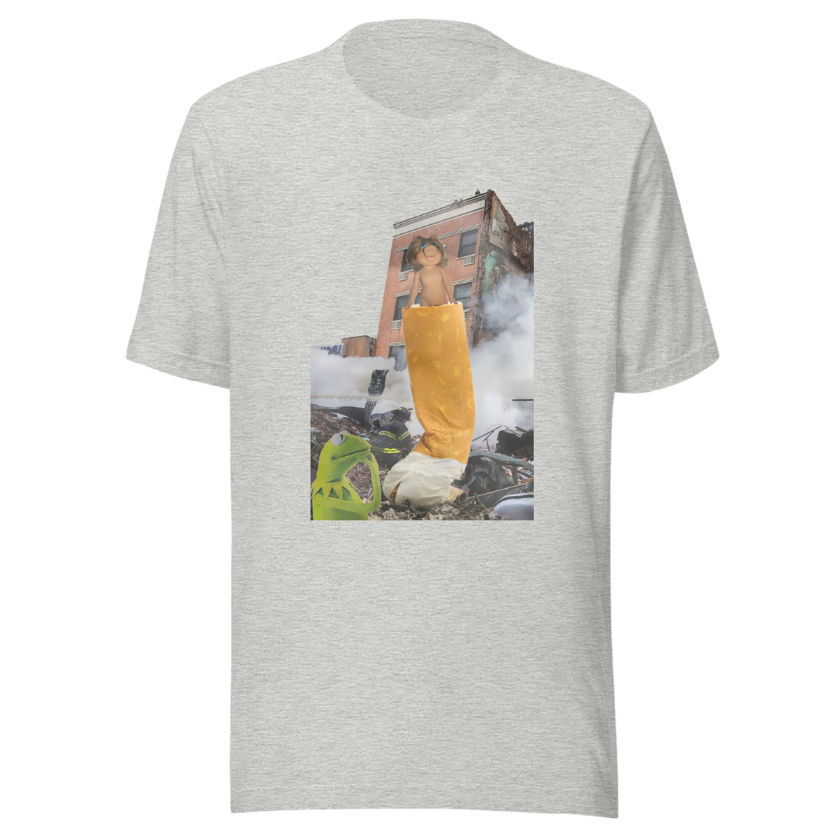 Four-alarm Muppet Butt — Unisex / Athletic Heather