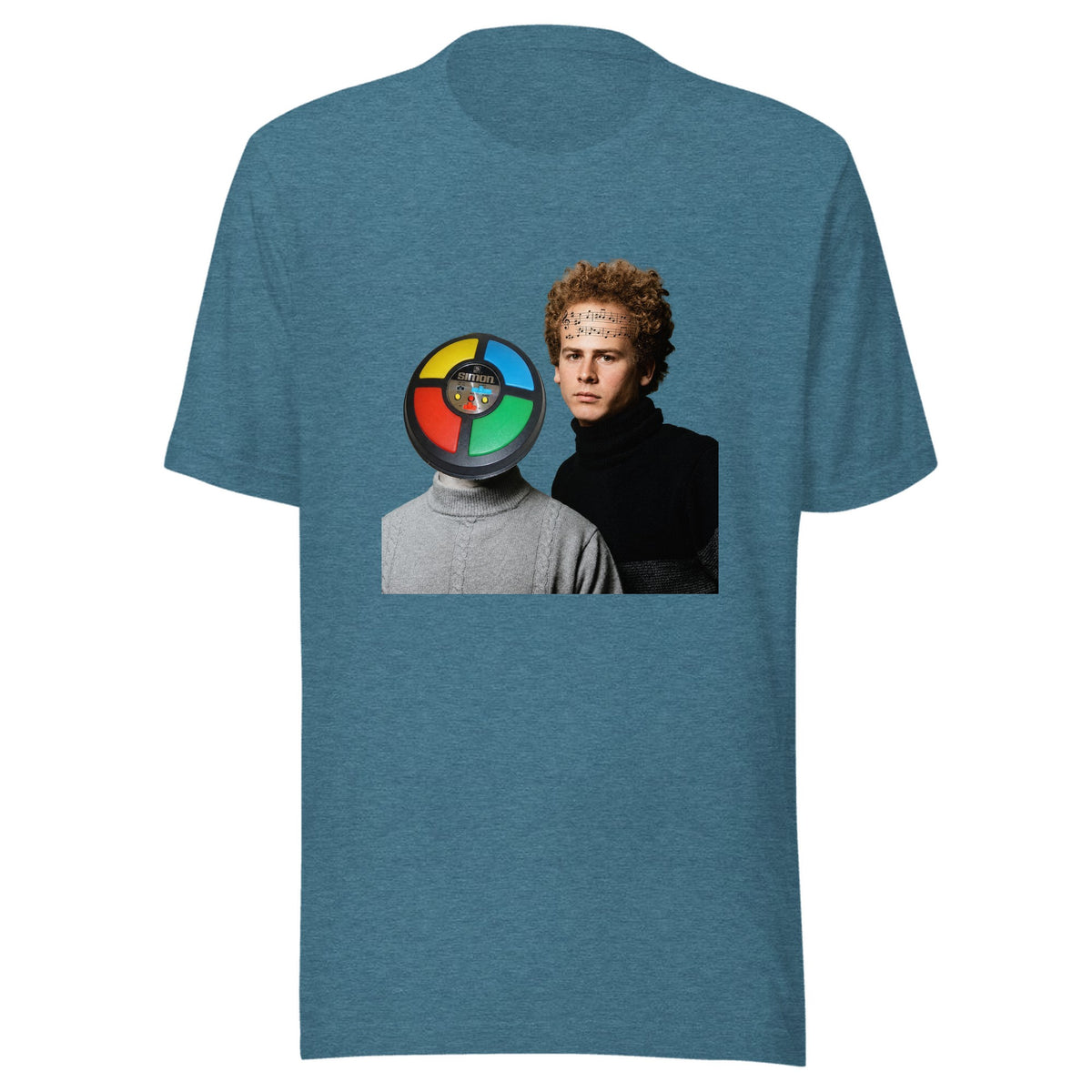 Simon and Garfunkel — Unisex / Heather Deep Teal