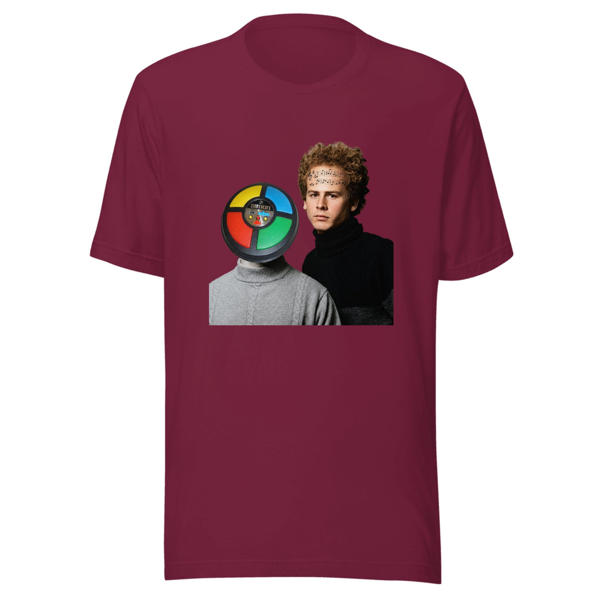 Simon and Garfunkel — Unisex / Maroon