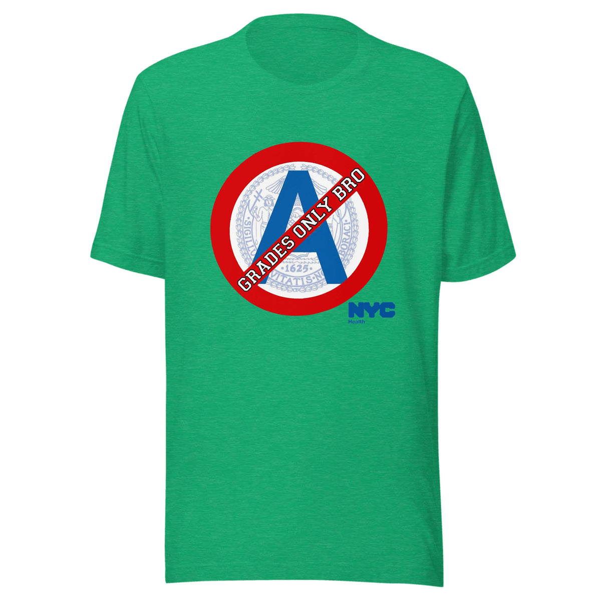 Grades Only Bro — Unisex / Heather Kelly