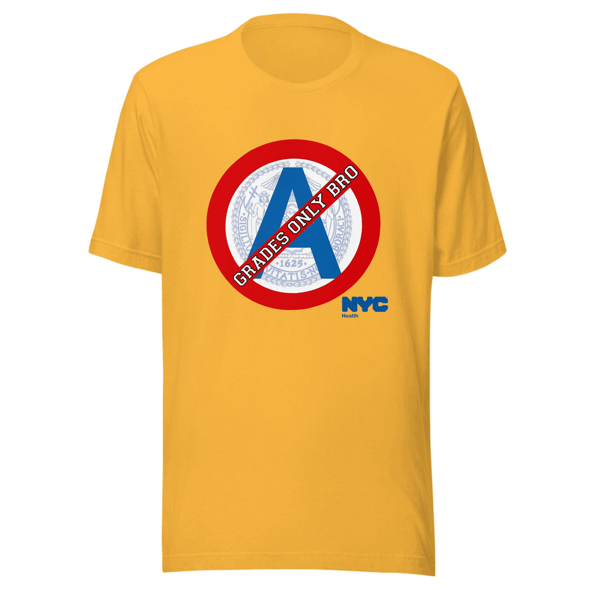 Grades Only Bro — Unisex / Heather Yellow Gold