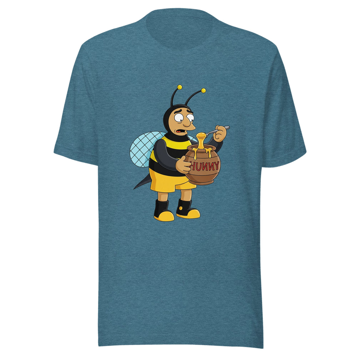 Bumblebee Man's Hunny — Unisex / Heather Deep Teal