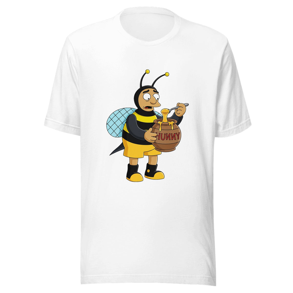 Bumblebee Man's Hunny — Unisex / White