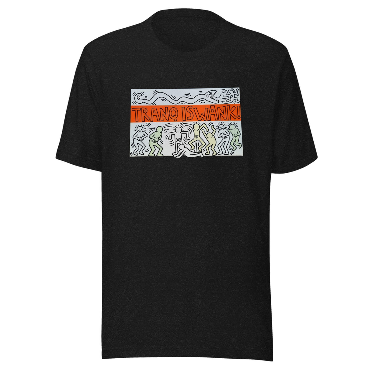 Tranq Is Wank! — Unisex / Black Heather
