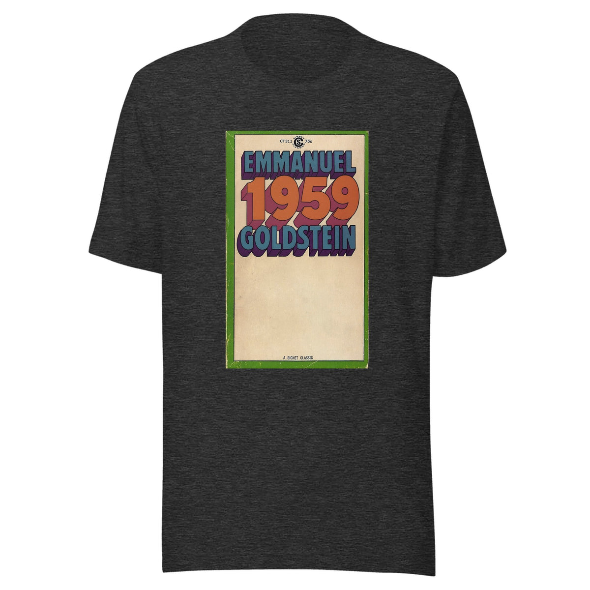 Emmanuel Goldstein: 1959 — Unisex / Dark Grey Heather