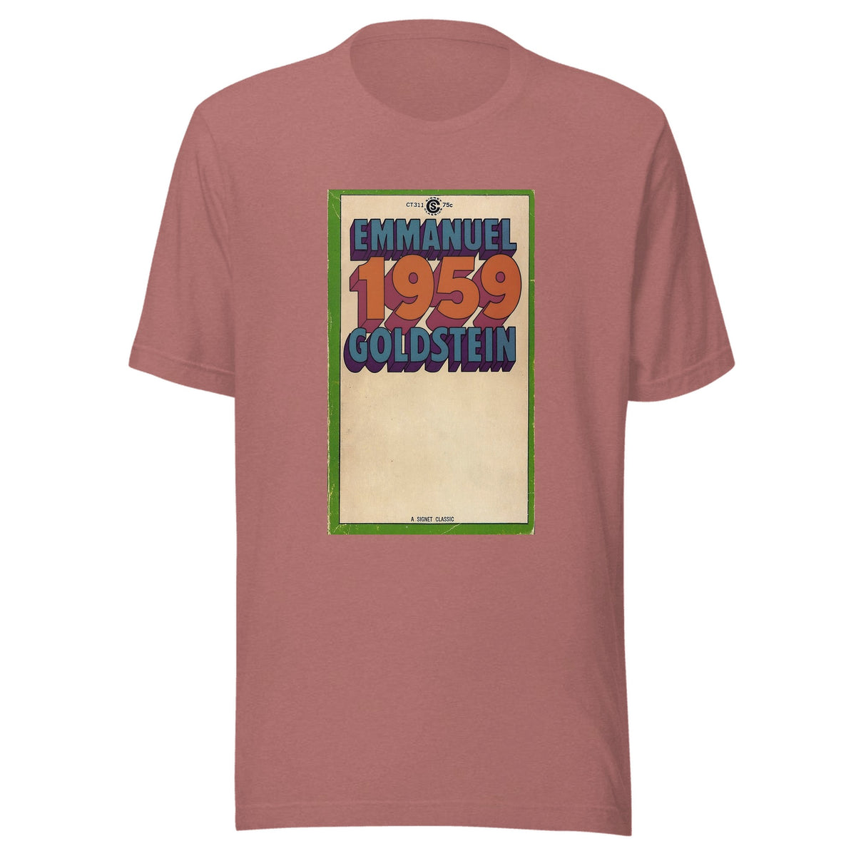 Emmanuel Goldstein: 1959 — Unisex / Heather Mauve