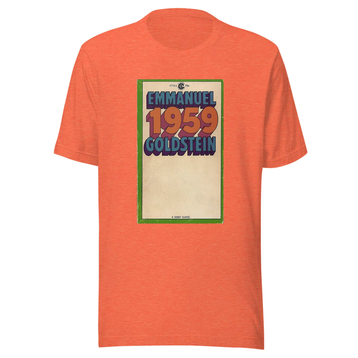 Emmanuel Goldstein: 1959 — Unisex / Heather Orange