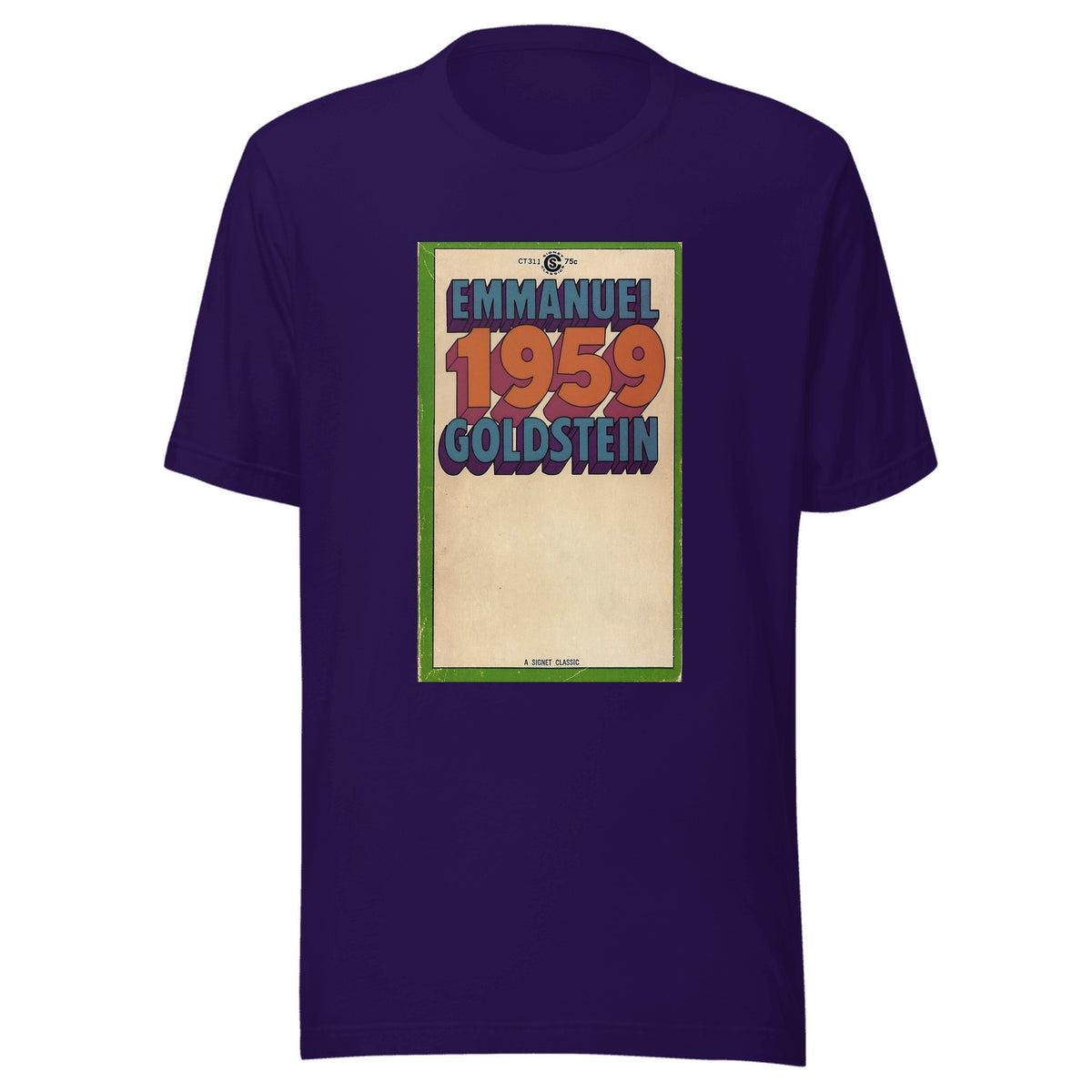 Emmanuel Goldstein: 1959 — Unisex / Team Purple
