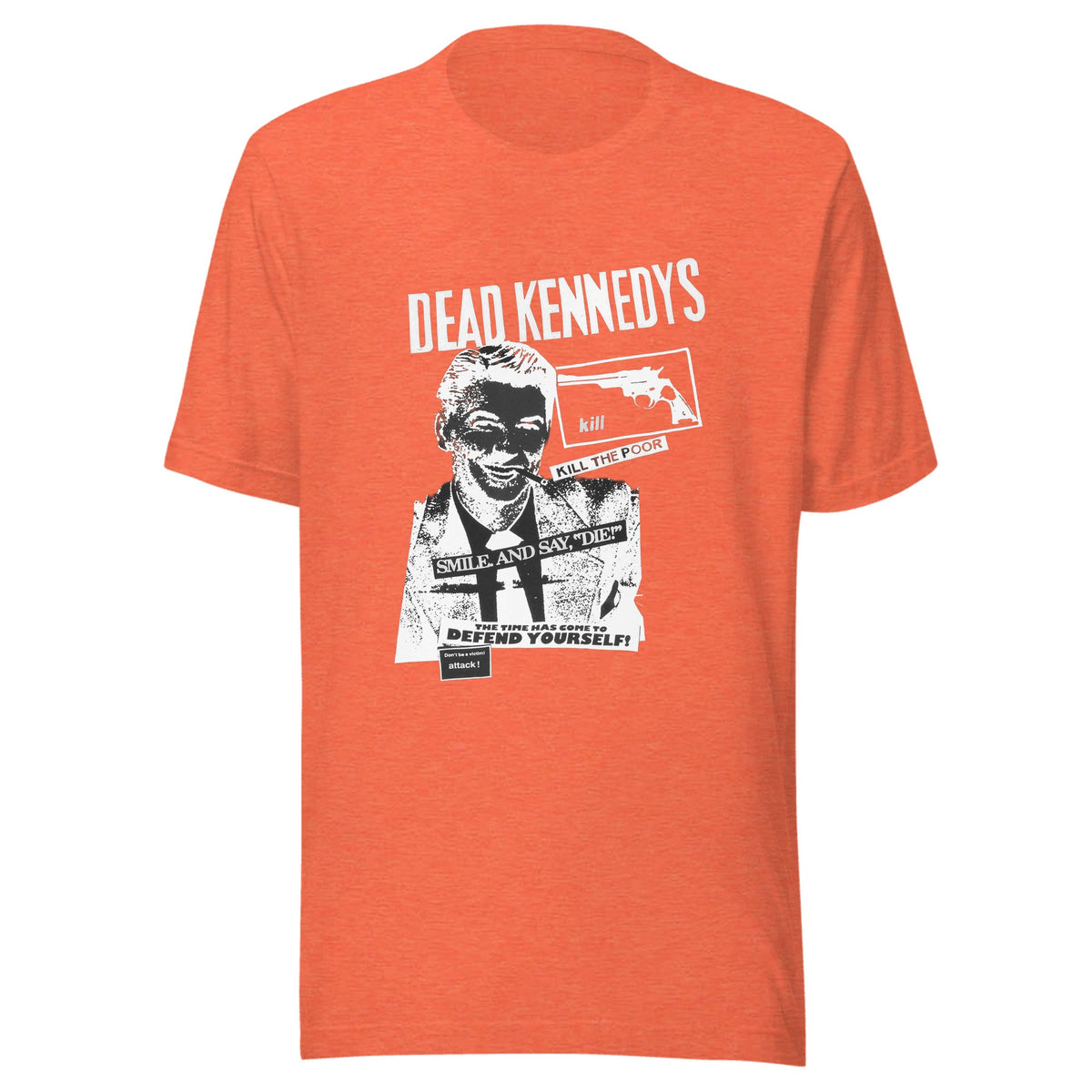 Kill the Poor — Unisex / Heather Orange