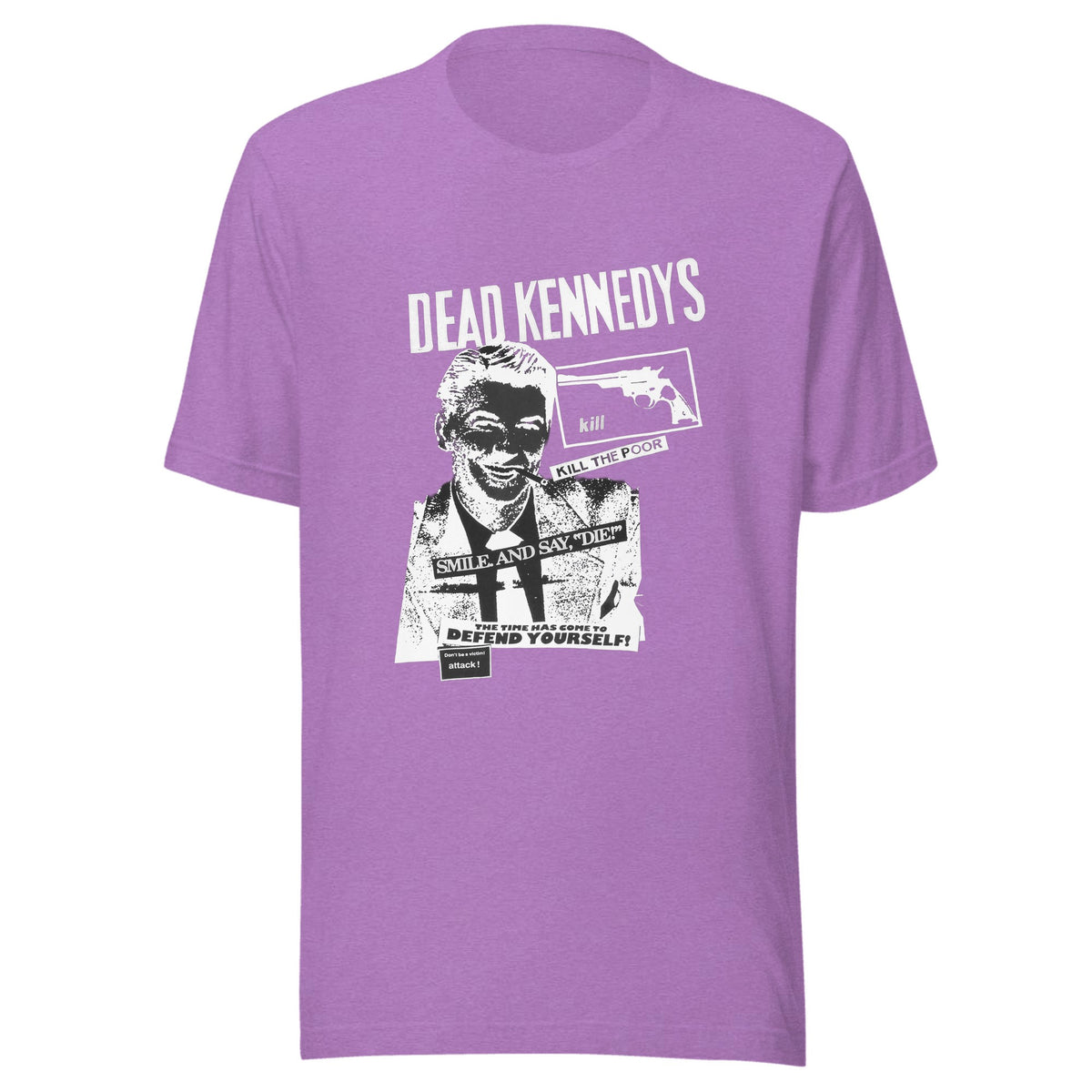 Kill the Poor — Unisex / Heather Team Purple