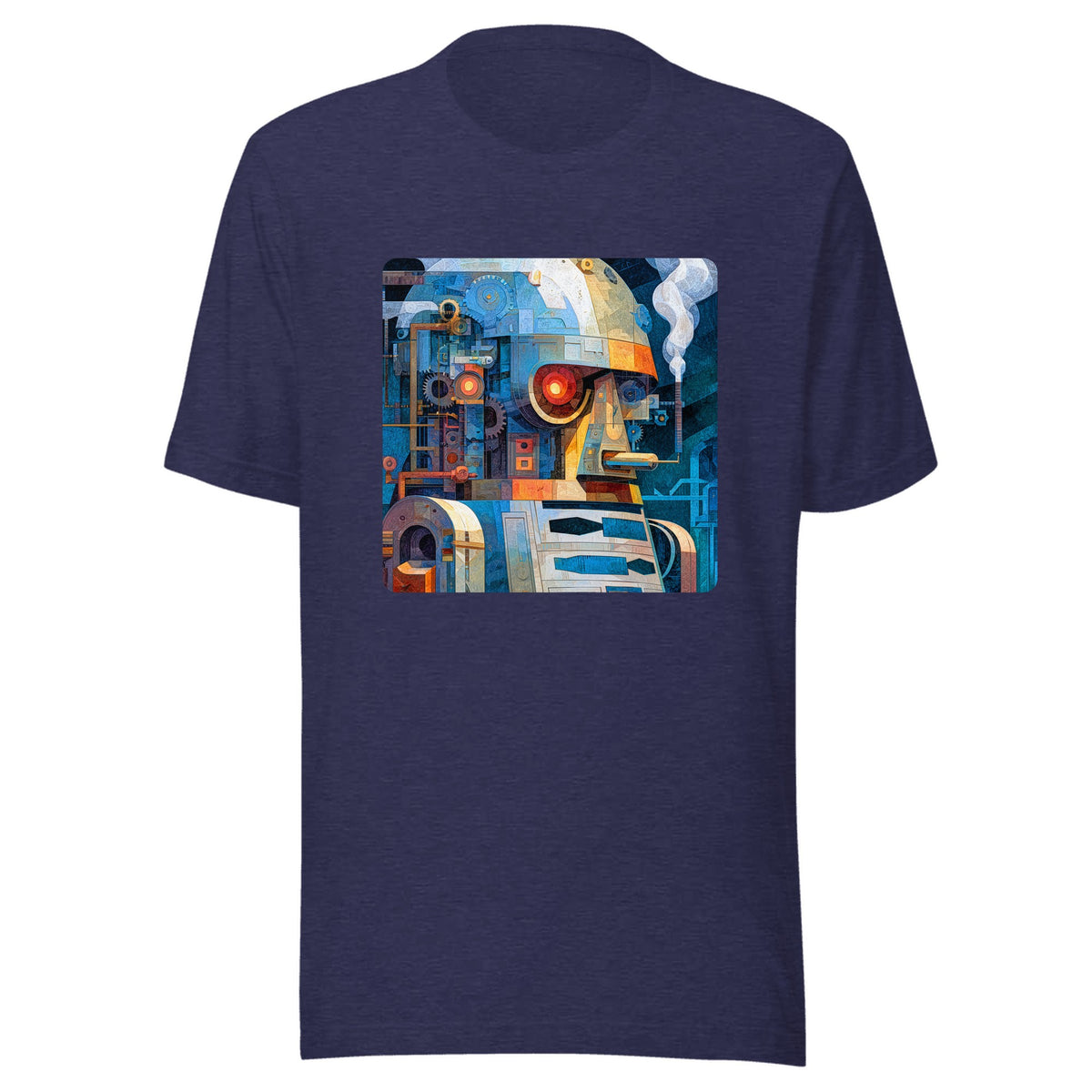 Cube-5D4 — Unisex / Heather Midnight Navy