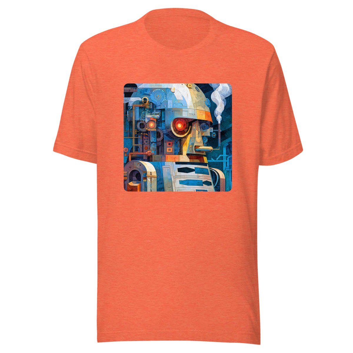 Cube-5D4 — Unisex / Heather Orange
