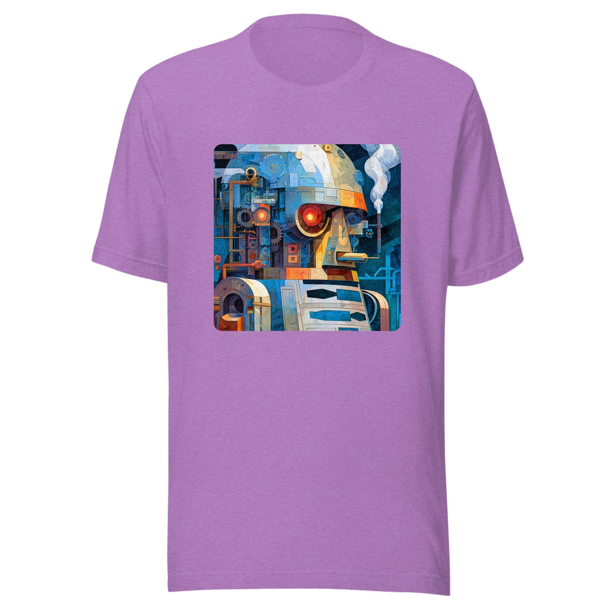 Cube-5D4 — Unisex / Heather Team Purple
