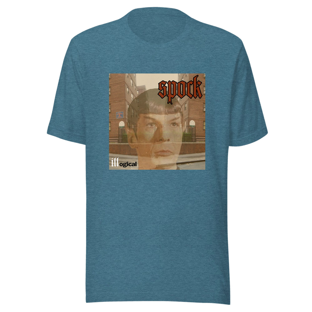 Spock: Illogical — Unisex / Heather Deep Teal