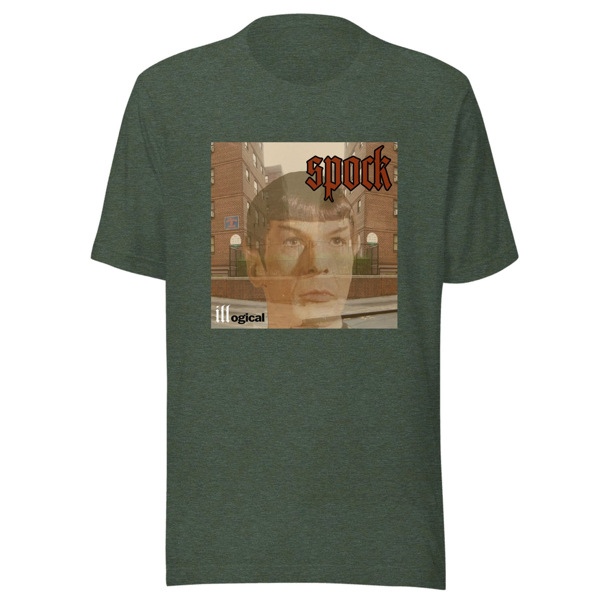 Spock: Illogical — Unisex / Heather Forest
