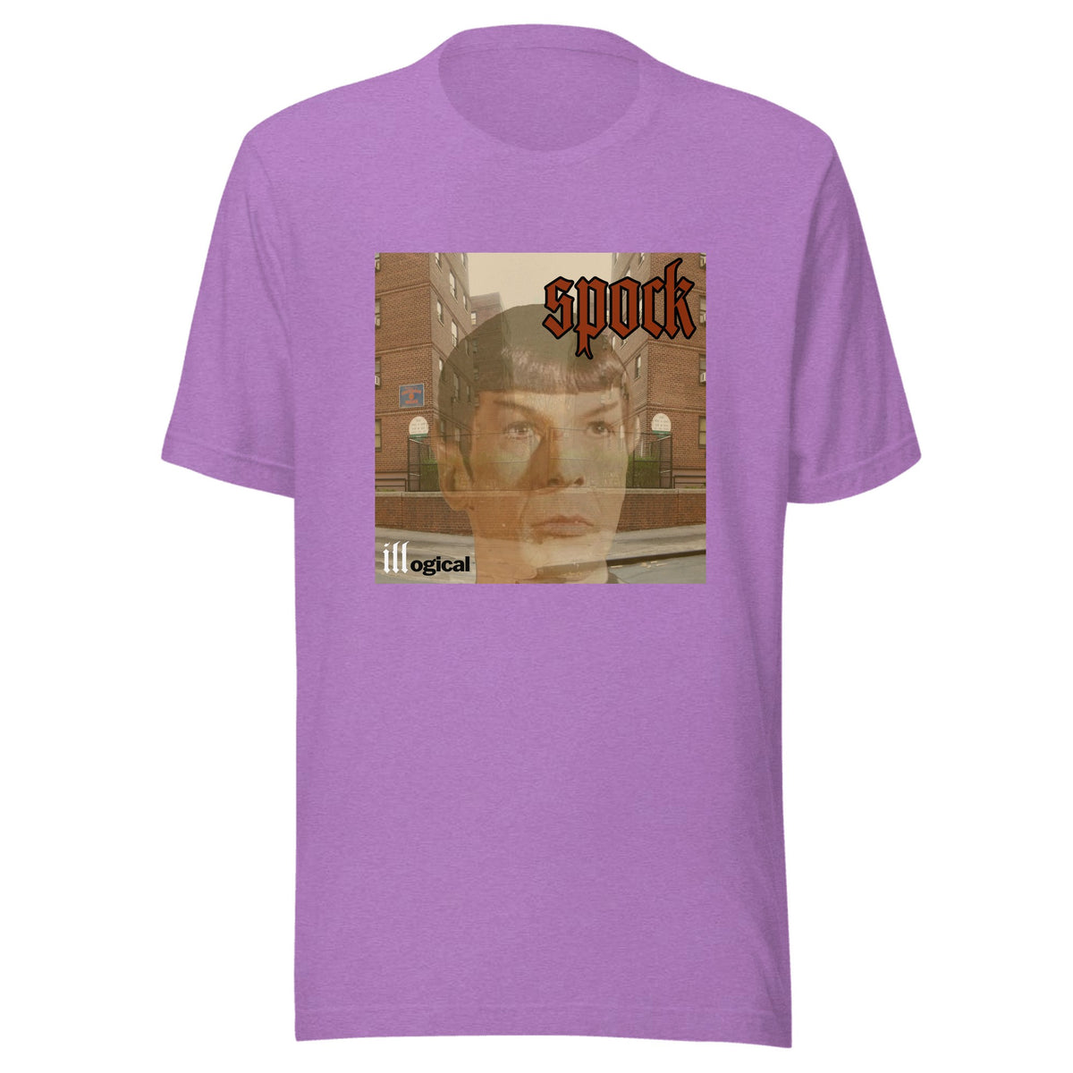 Spock: Illogical — Unisex / Heather Team Purple