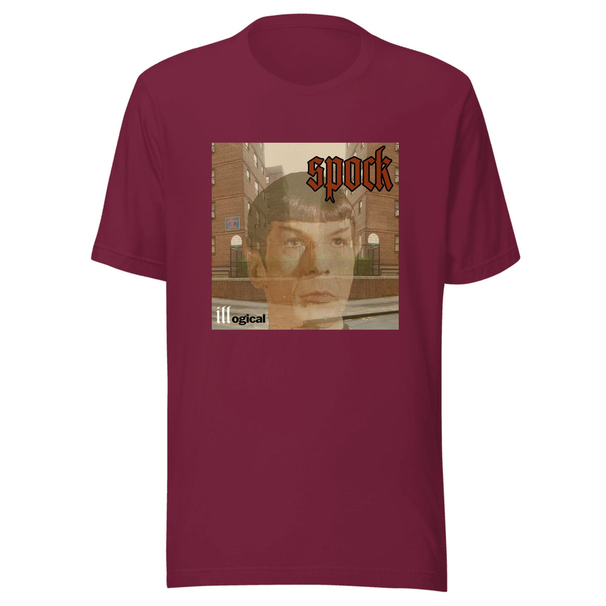Spock: Illogical — Unisex / Maroon