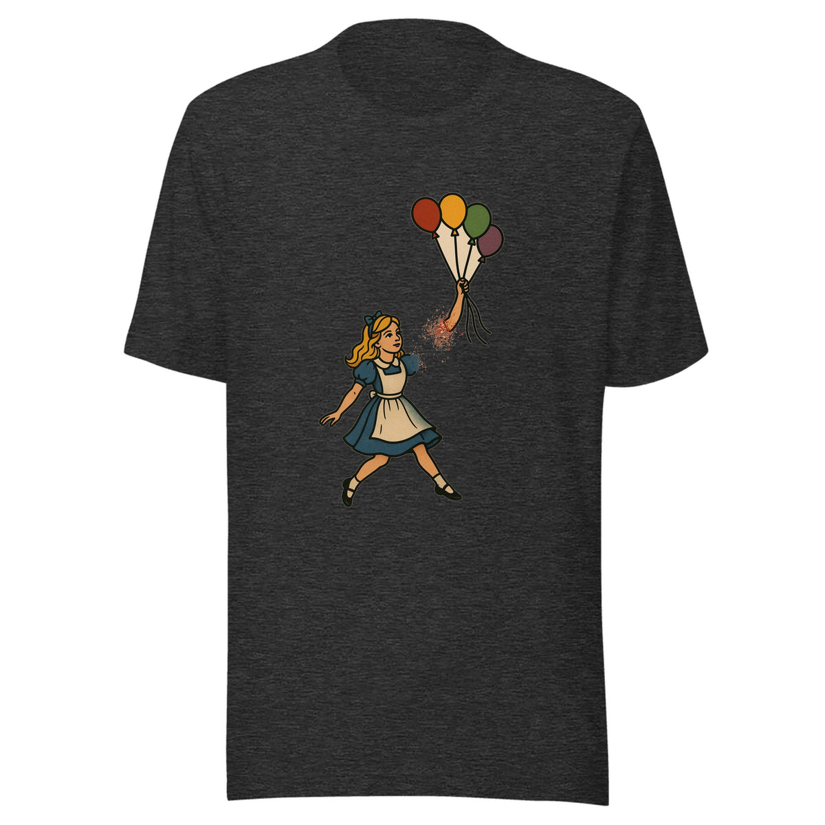 Alice and the Balloons — Unisex / Dark Grey Heather