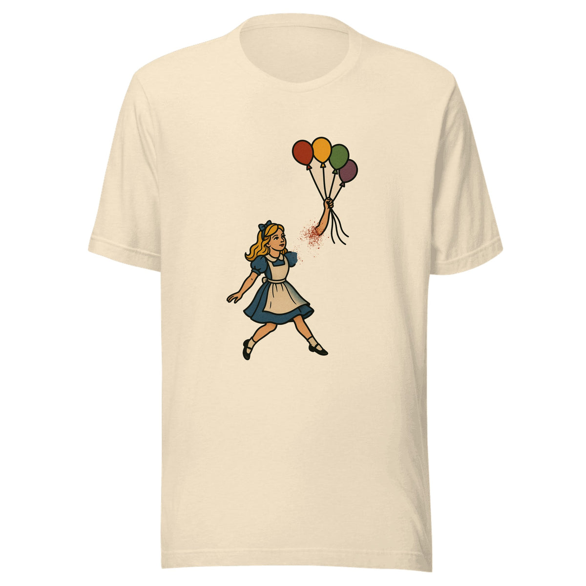 Alice and the Balloons — Unisex / Heather Natural