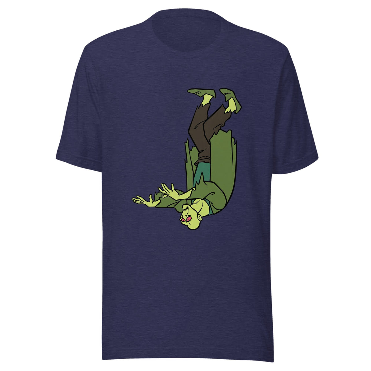 Scooby-Doo Zombie — Unisex / Heather Midnight Navy