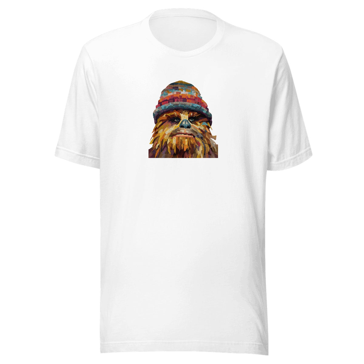 Chewie in a Beanie — Unisex / White