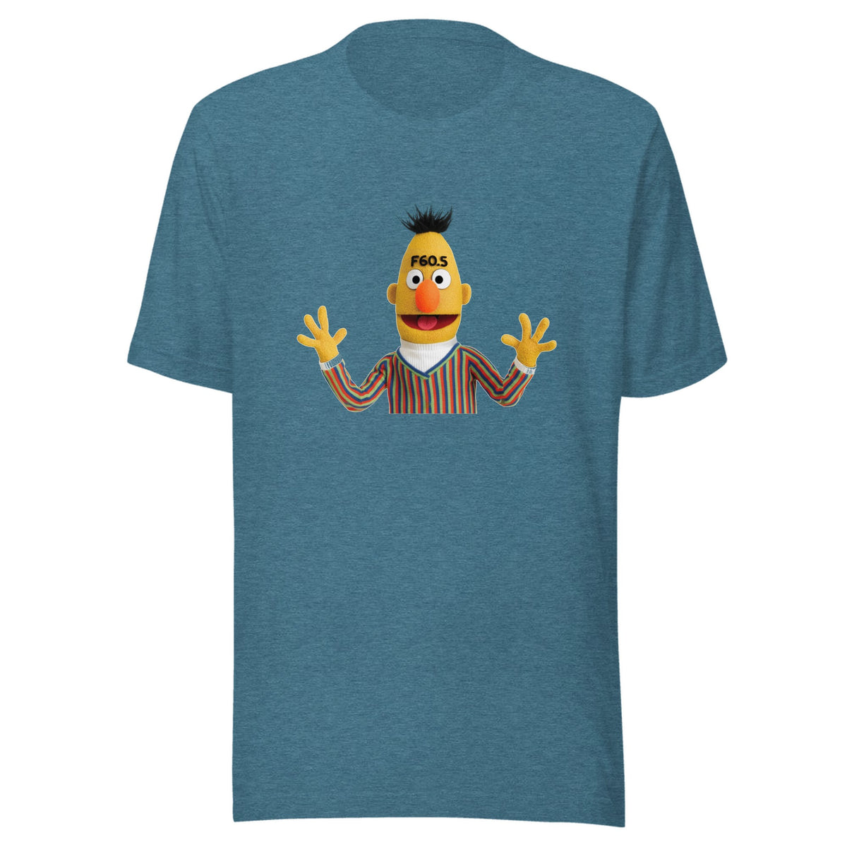 Bert, F60.5 — Unisex / Heather Deep Teal