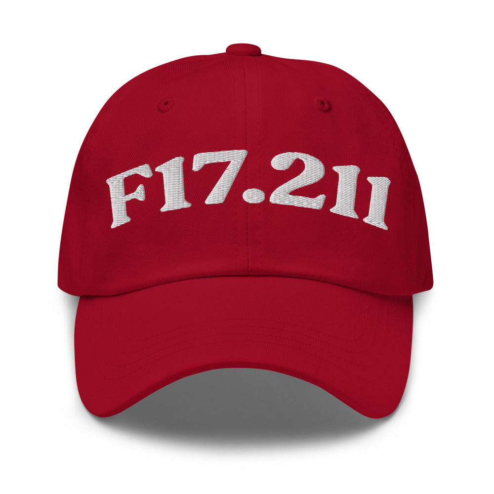 F17.211 - Cranberry / White