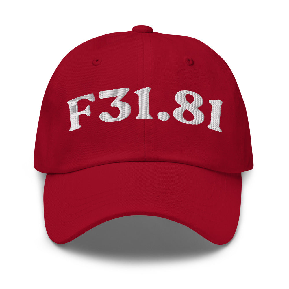 F31.81 - Cranberry / White
