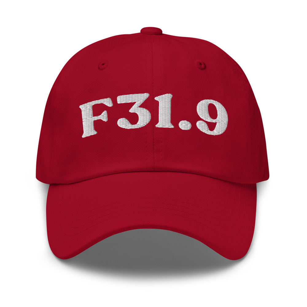 F31.9 - Cranberry / White