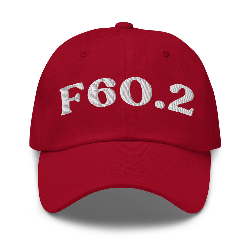 F60.2 - Cranberry / White