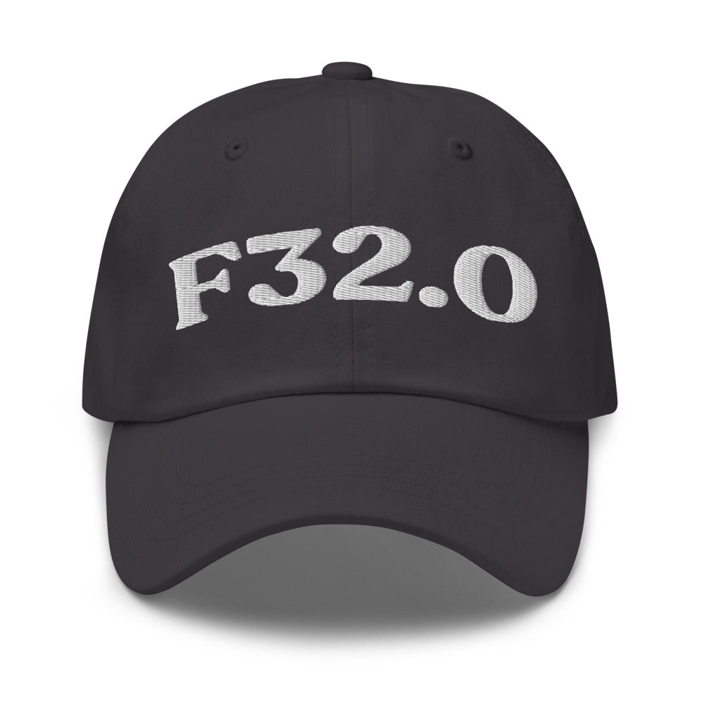 F32.0 - Dark Grey / White