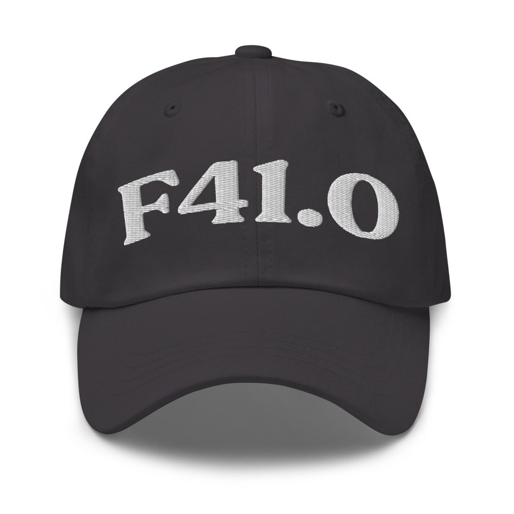 F41.0 - Dark Grey / White