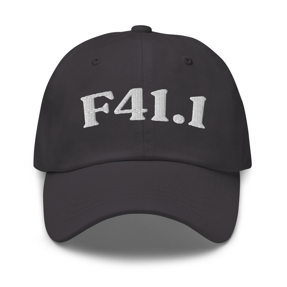 F41.1 - Dark Grey / White