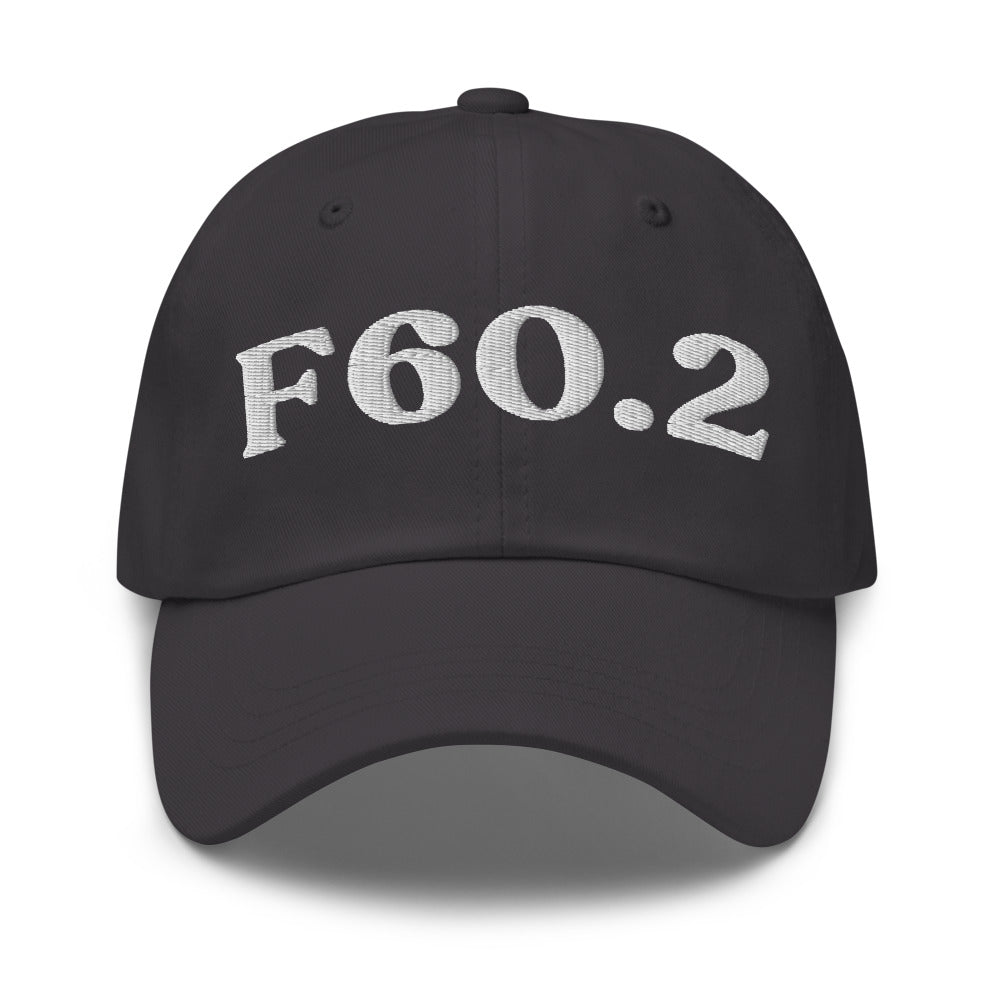 F60.2 - Dark Grey / White