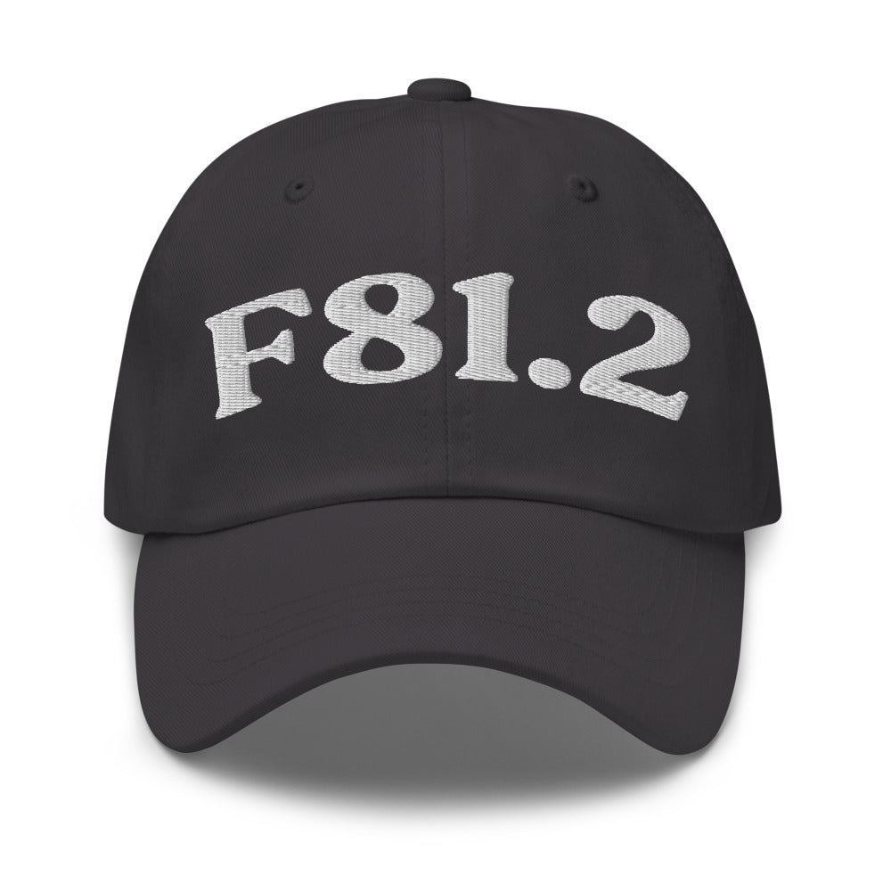 F81.2 - Dark Grey / White